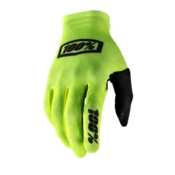 100% 100 Celium Glove Fluo Yellow/ Black