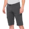 100% Ridecamp Shorts In Charcoal -Assoses Shop 42401 052 2