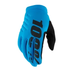 100% 100 Percent Brisker Gloves - Turquoise