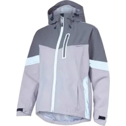 Madison Prima Womens Waterproof Jacket In Grey