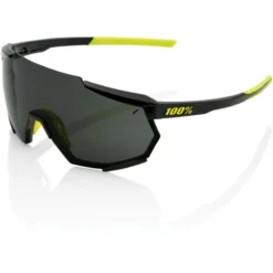 100% 100 Percent Racetrap Smoke Lens Sunglasses In Black